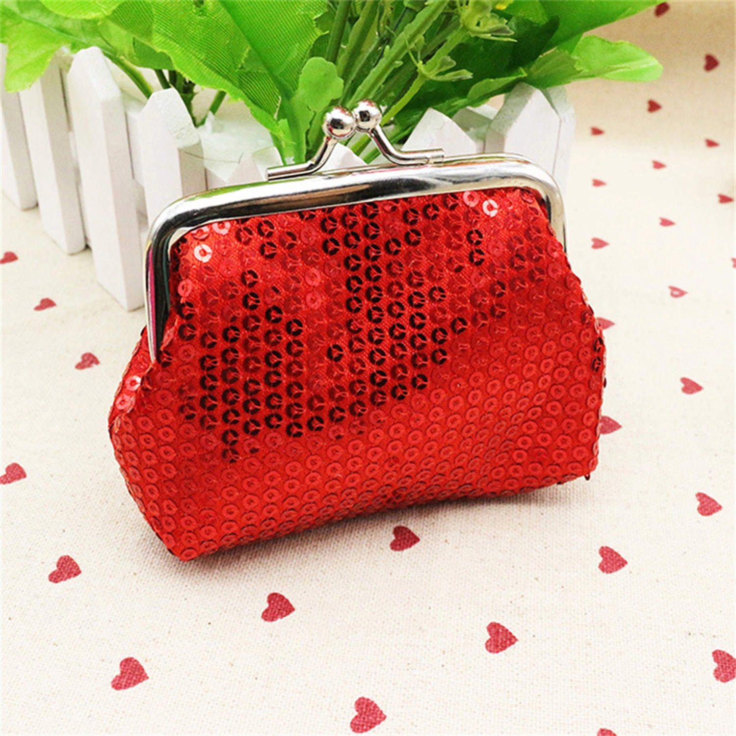 Kids Coin Purse Glitter Sequin Coin Purse Pouch Cash Holder for Girls