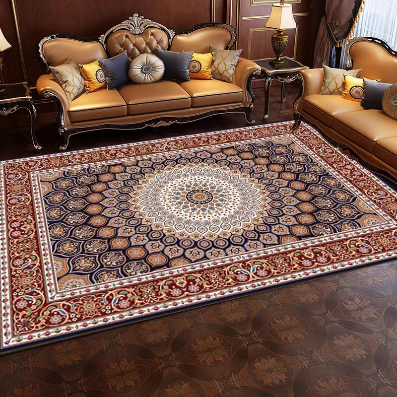 Moroccan Carpet Living Room Ethnic Style Floor Mat