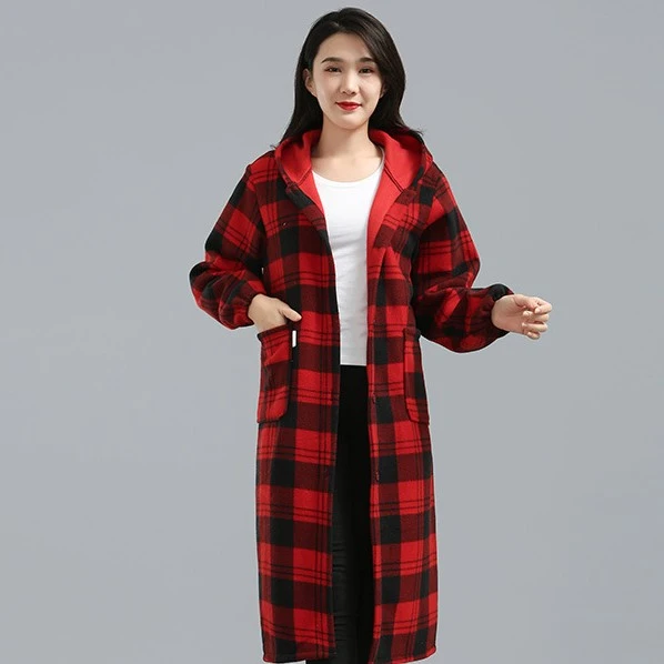 Lengthened Winter Warm Overclothes Men And Women