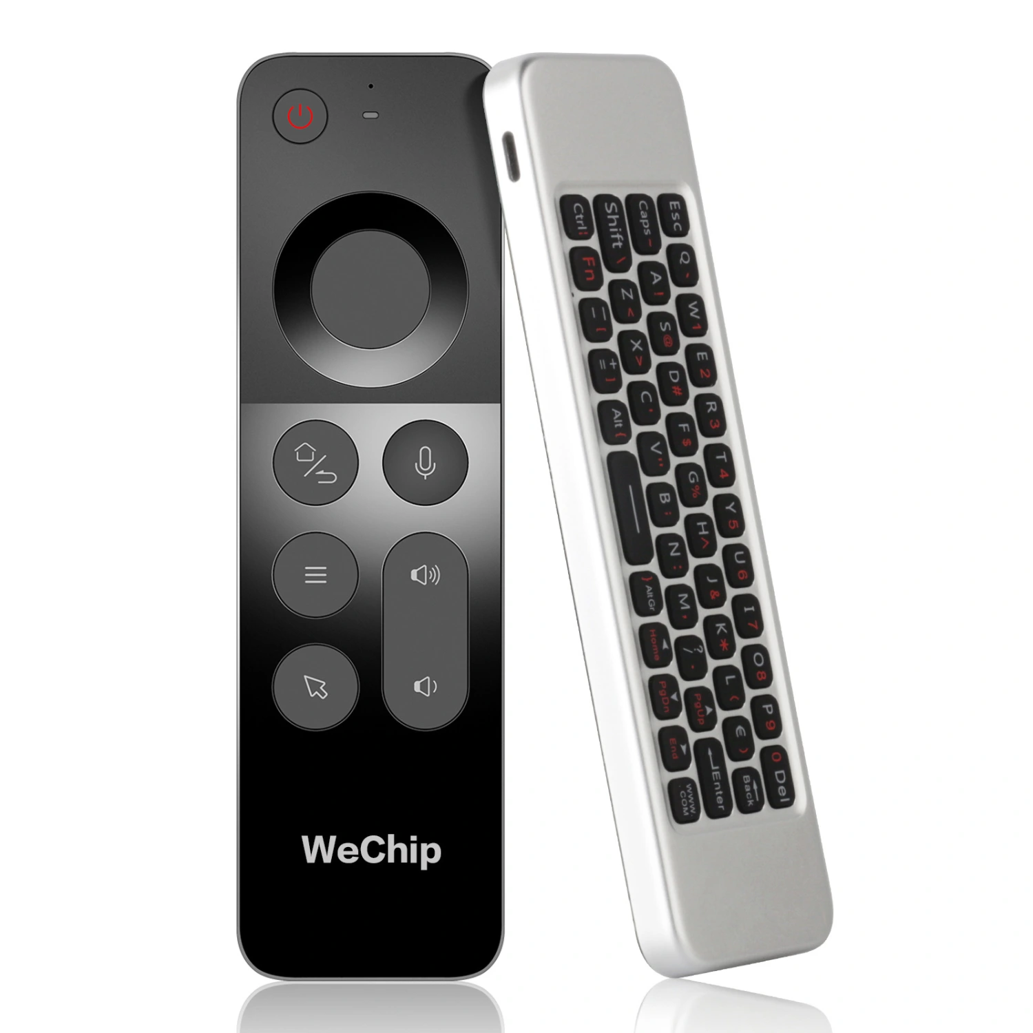 Double-sided Wireless Mini W3 Intelligent Voice Remote Control