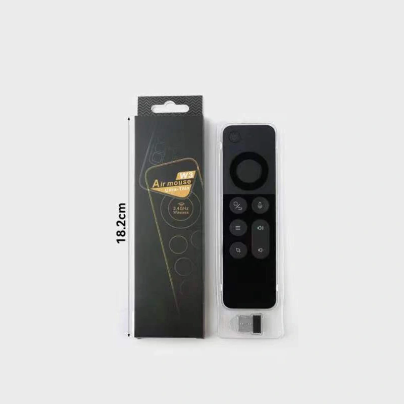 Double-sided Wireless Mini W3 Intelligent Voice Remote Control