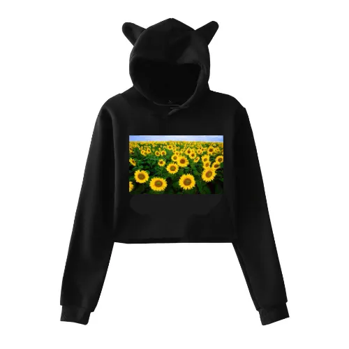 Flower hoodie