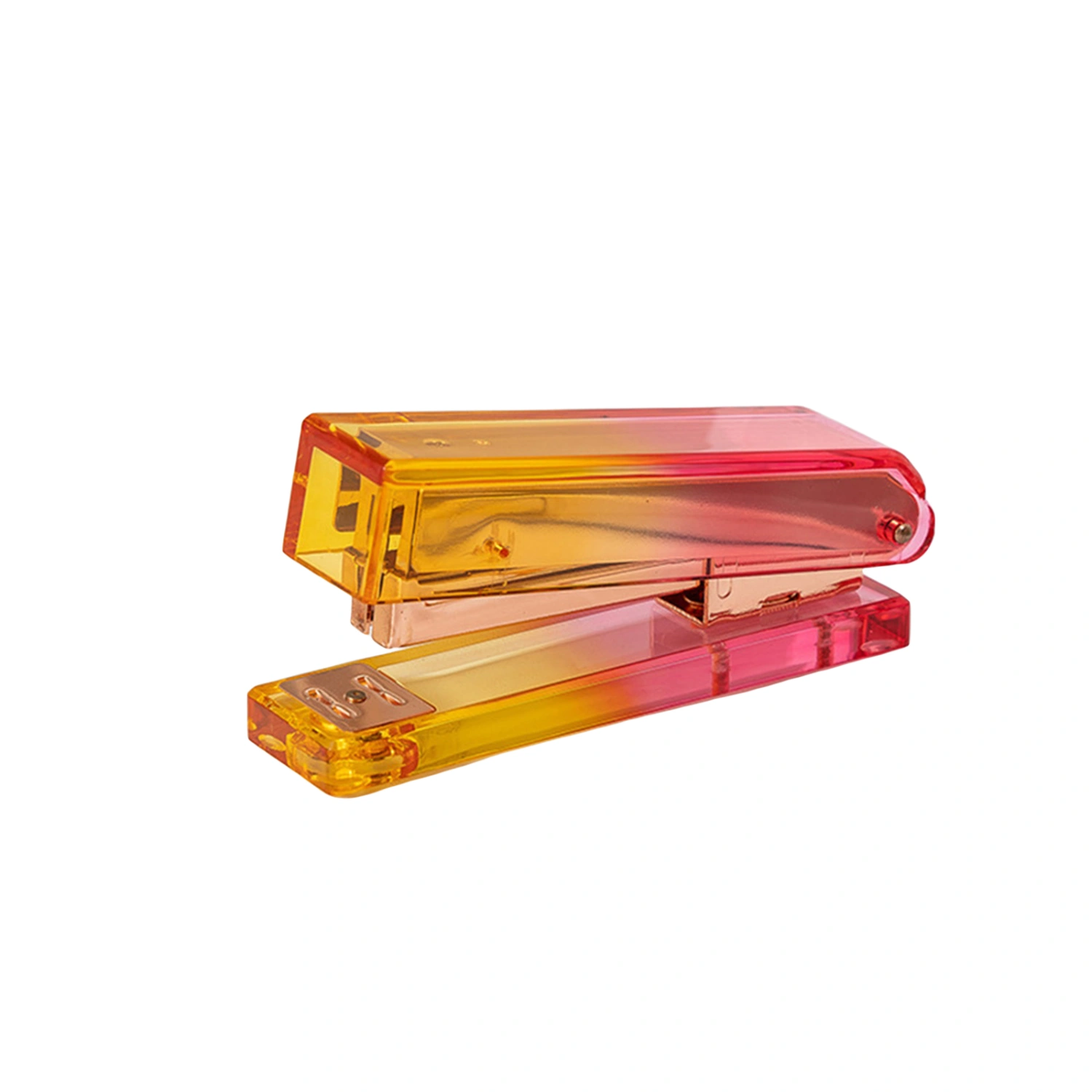 Clear Acrylic Stapler, Desktop Stapler, Modern Desk Accessory