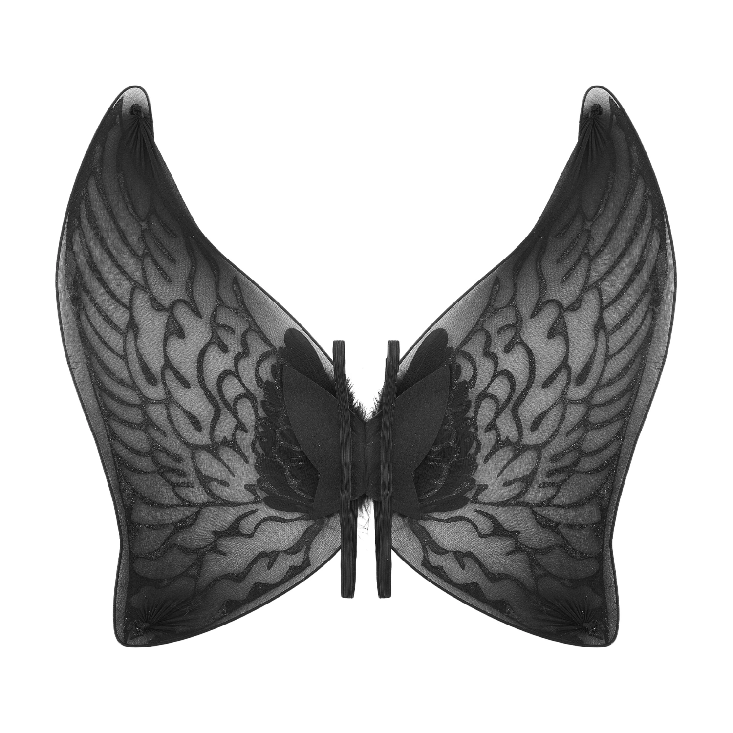 Feather Wings, Fairy Wings, Halloween Costume Wings with Headband