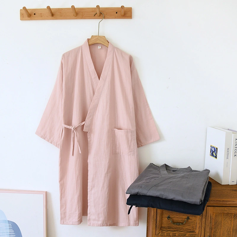 Women's Cotton Gauze Kimono Homewear