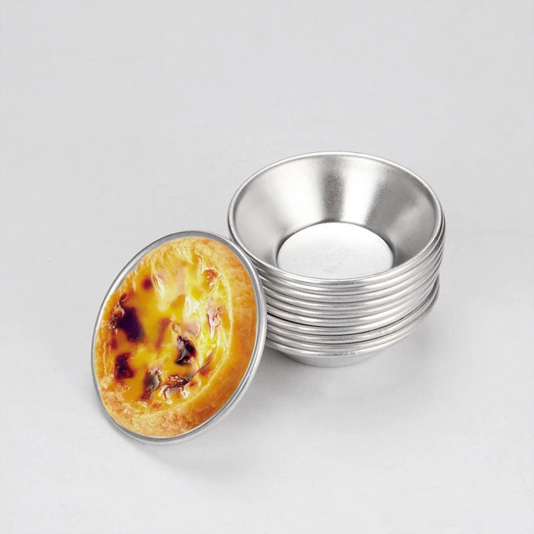 Baking Aluminum Round Egg Tart Mold