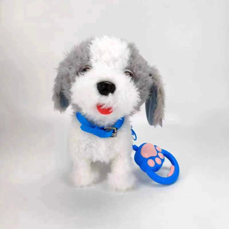 Singing Walking Plush Electric Dog