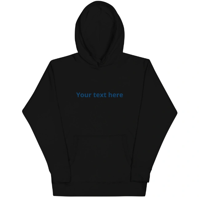 Printed European And American Plus Velvet Hooded Sweater