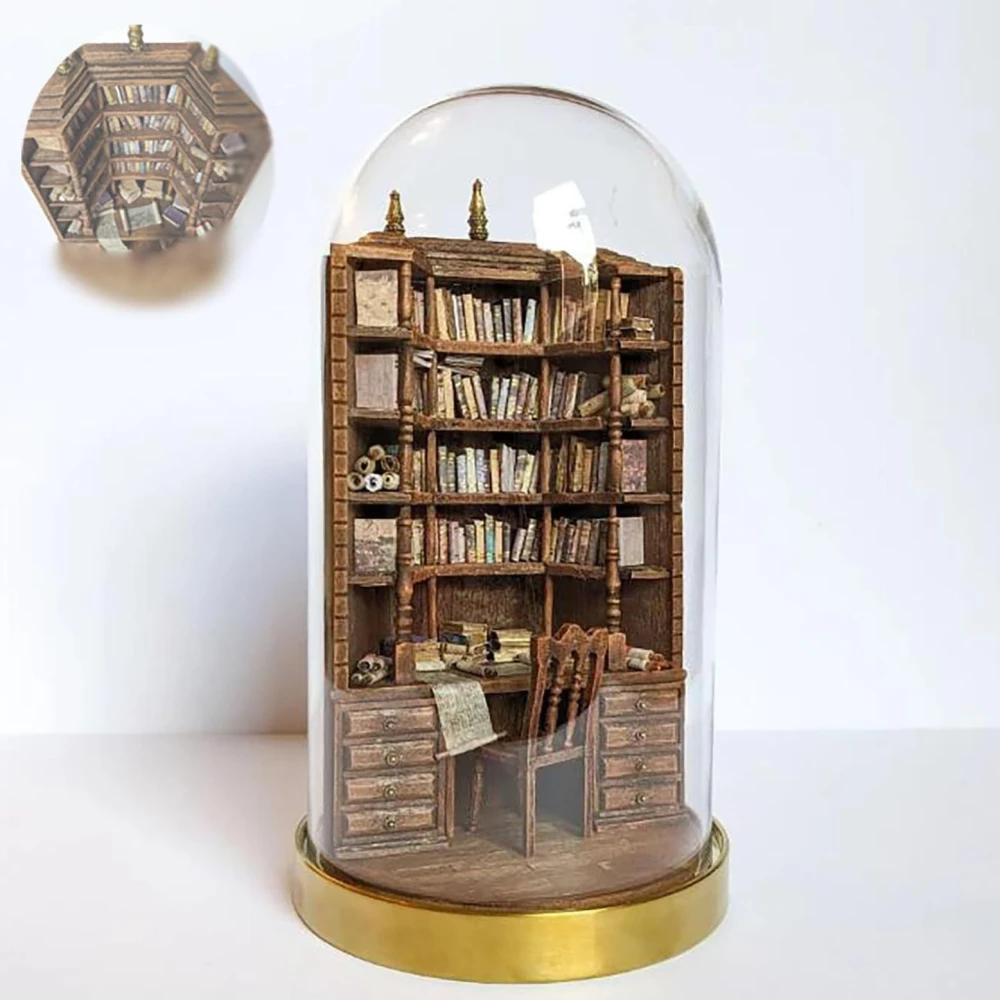 Creative Library Anxiety Bookcase Library Decoration Ornaments