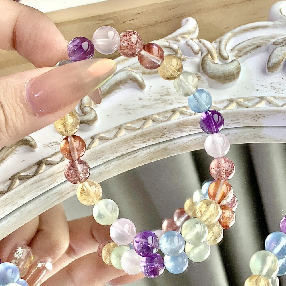 Natural Personalized Minority Temperament Duobao Crystal Bracelet