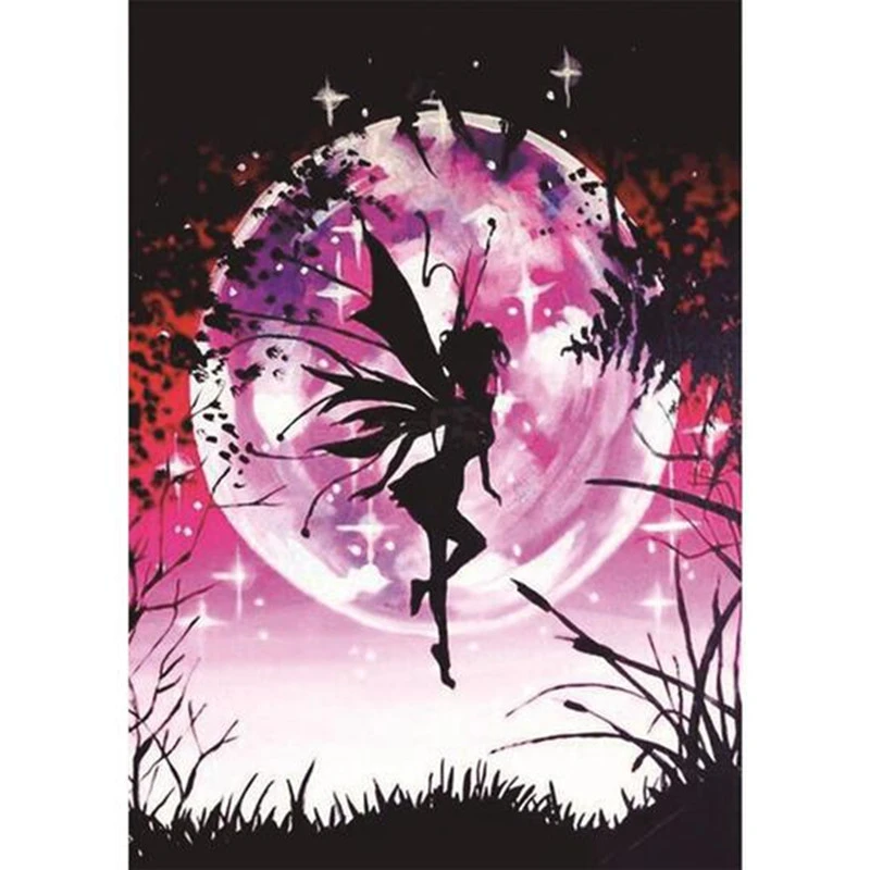 Diamond Painting Full of Diamonds Moon Point Diamond Decorative Painting