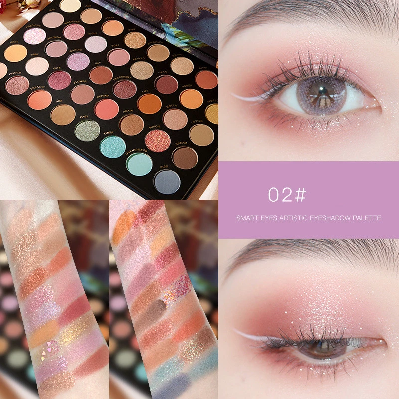 Multi-color Eyeshadow Palette Student Pearly Earth Color
