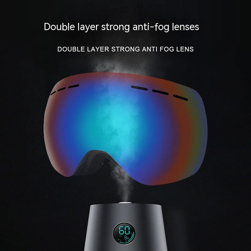 Spherical Ski Double-layer Anti-fog HD Large View Goggles