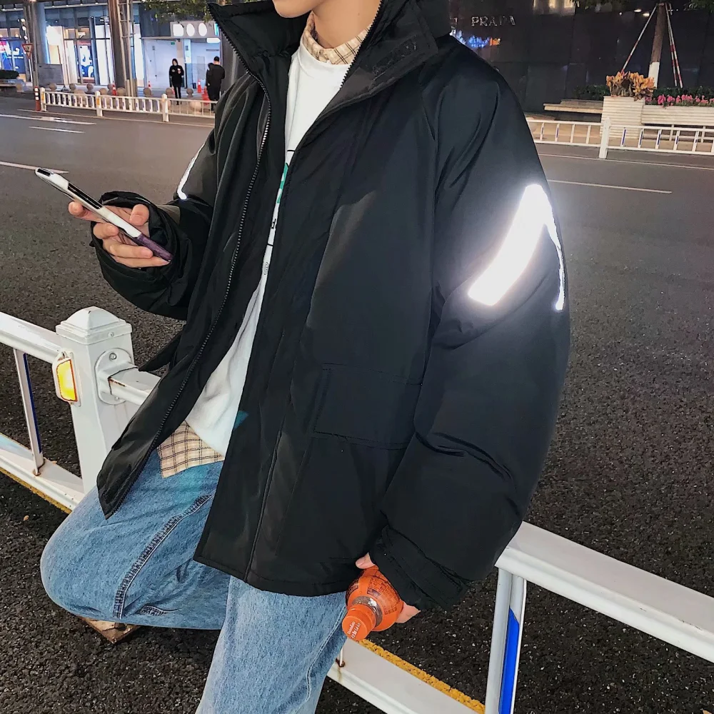 Handsome And Loose Korean Style Youth Padded Clothes