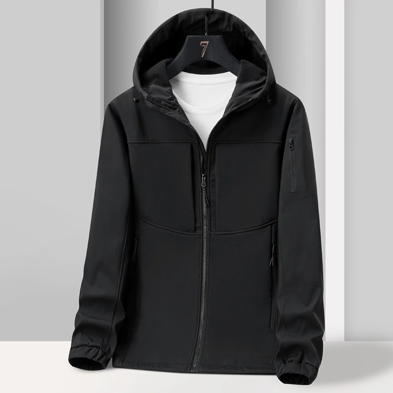 Soft Shell Jacket Men's Outdoor Waterproof Windproof Clothes Sports Jacket