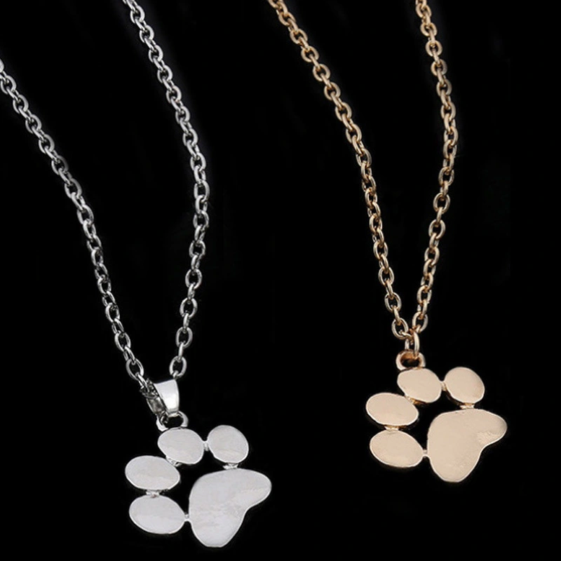 Cute Animal Cat Paw Paw Necklace