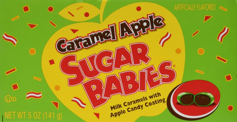 Sugar Babies Caramel Apple (5 oz Boxes) 3 Pack