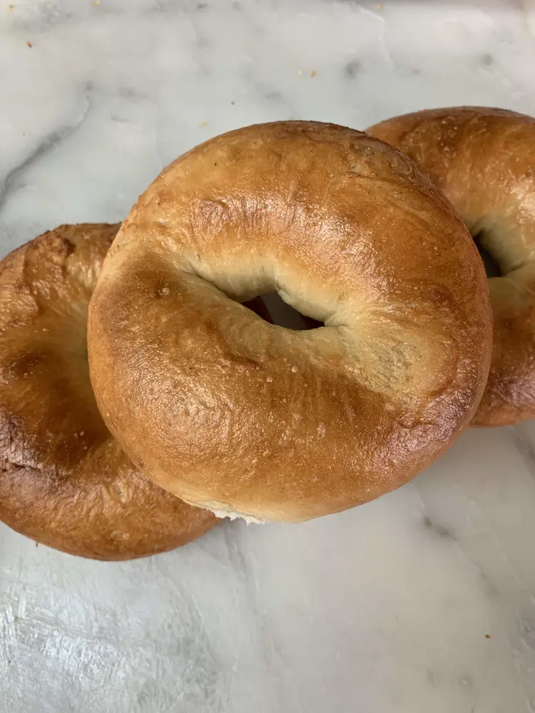 6 Fresh New Jersey Plain Bagels