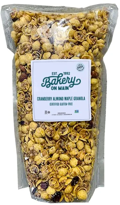 Bakery On Main Gluten-Free, Non GMO Granola, Cranberry Almond Maple, 2.5 Pound