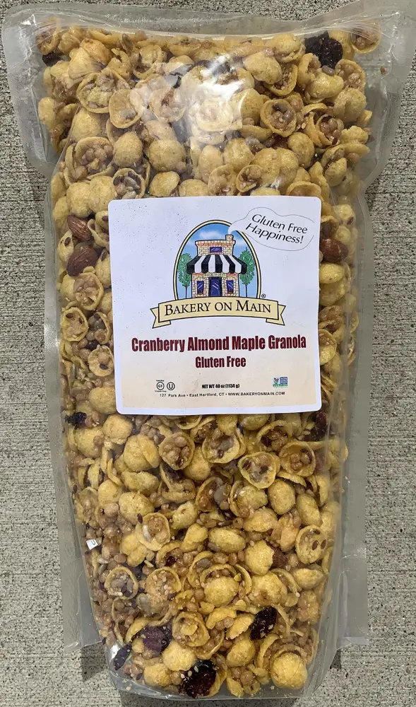 Bakery On Main Gluten-Free, Non GMO Granola, Cranberry Almond Maple, 2.5 Pound