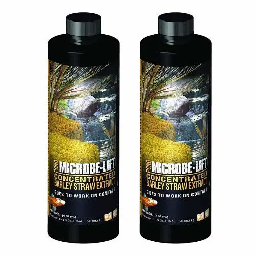 Microbe Lift MLCBSE500 Barley Straw Concentrated Extract Pond Conditioner (32 Ounces)