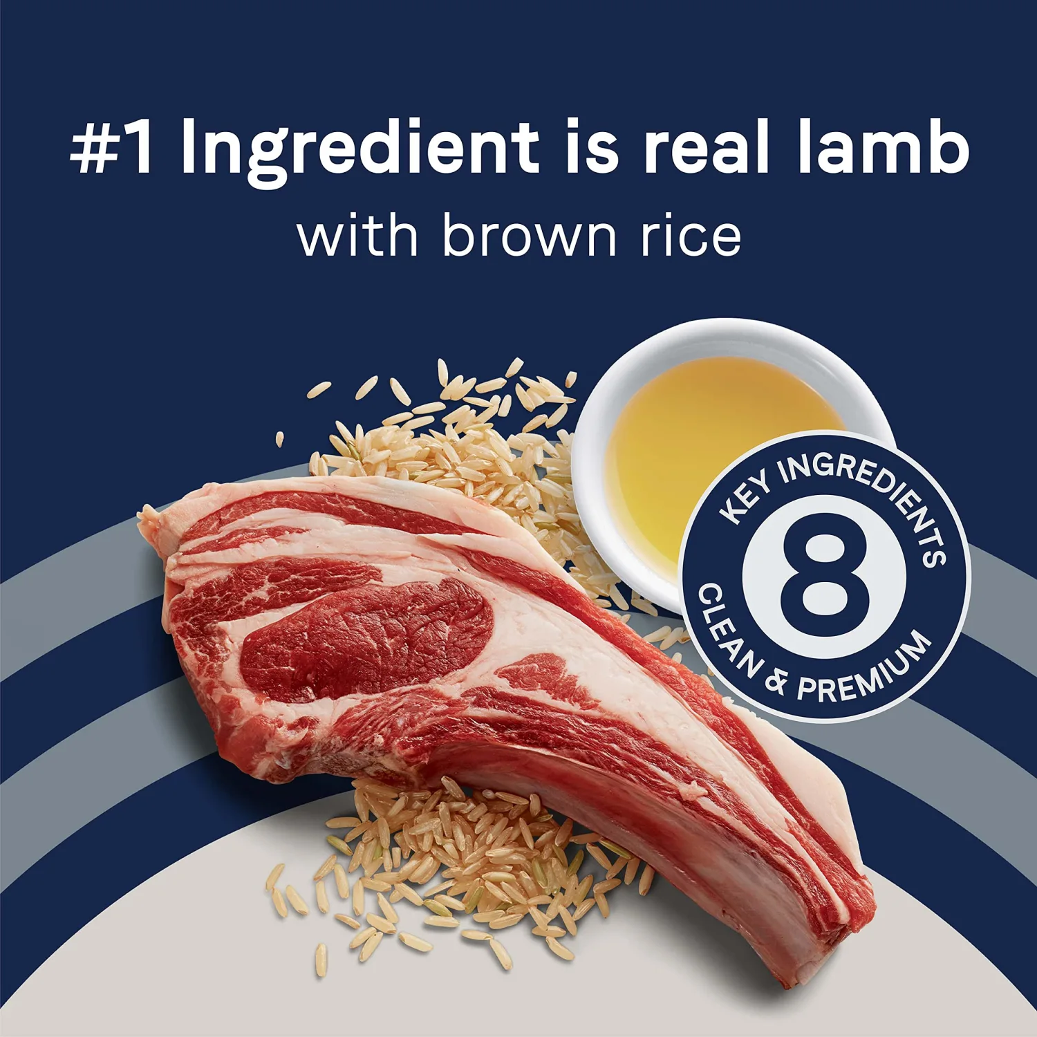 CANIDAE Pure Real Lamb & Brown Rice Recipe Dog Dry 4 lbs.