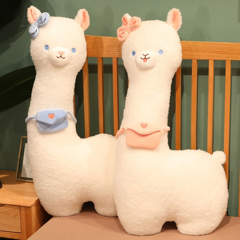 Alpaca Long Bed Pillow Sleeping Plush Toy