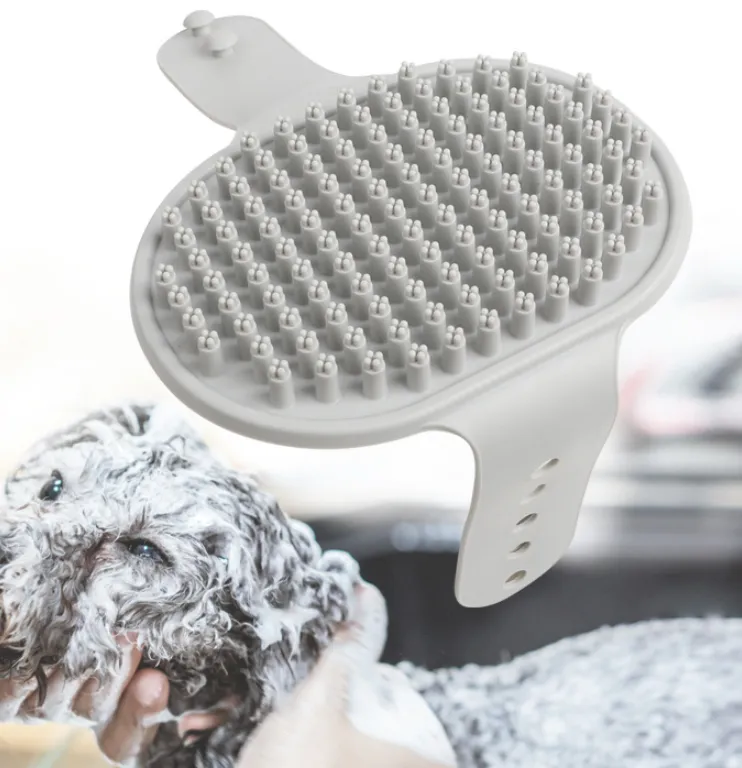 Pet Bath Gloves Dog Massage Brush