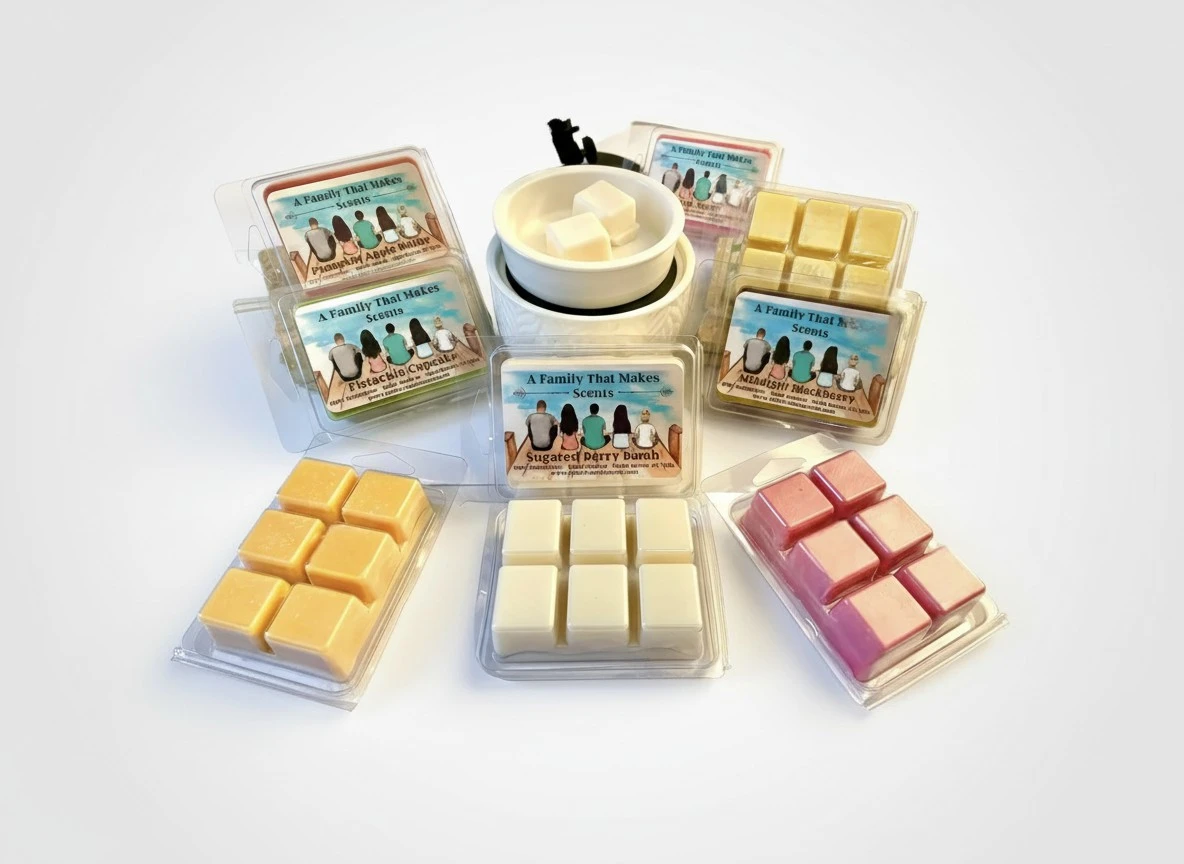 70 Scents- Strong Scent- Long Lasting - Eco-Friendly - Hand-Poured - Scented Wax Tarts- Choose Your Scent. Max Scent (Tis The Season)