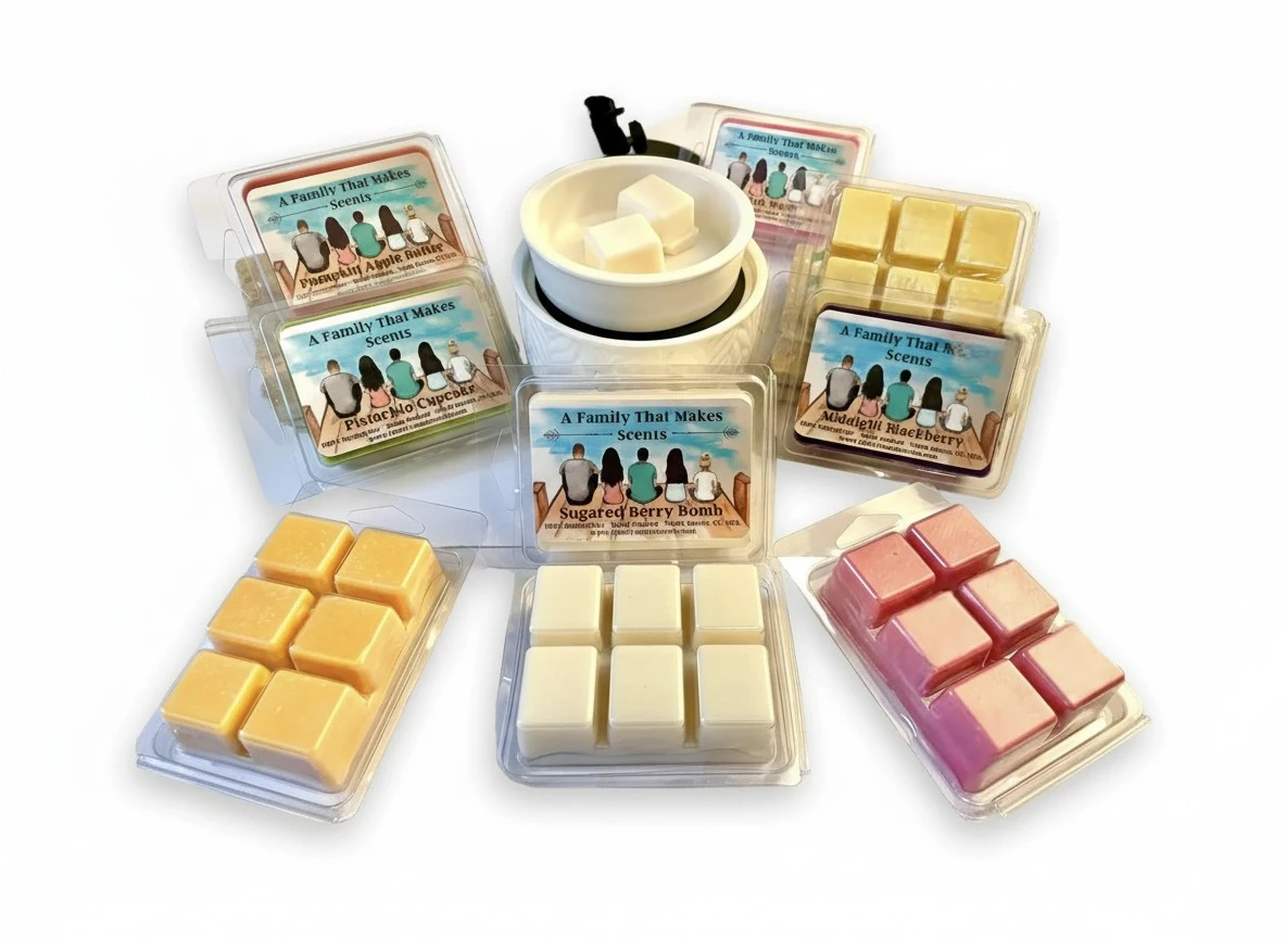 70 Scents- Strong Scent- Long Lasting - Eco-Friendly - Hand-Poured - Scented Wax Tarts- Choose Your Scent. Max Scent (Sherlock's Library)