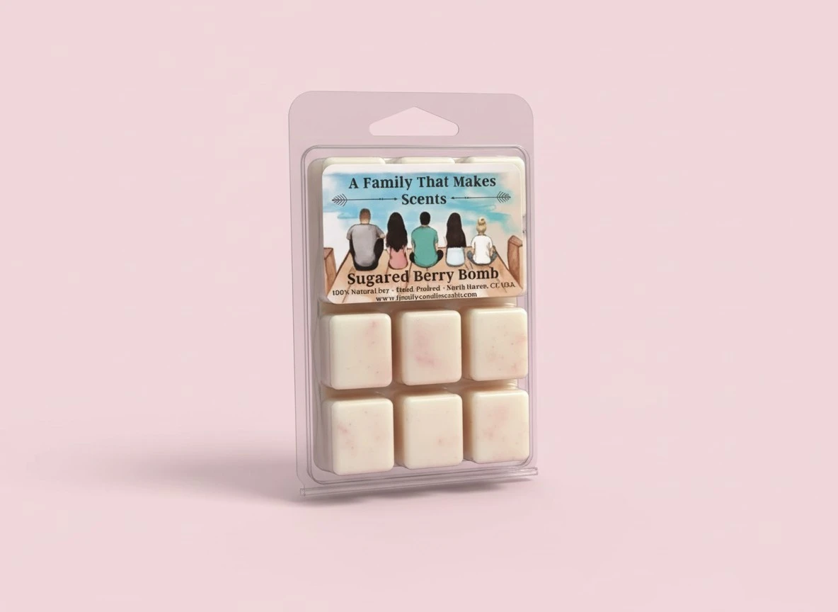 70 Scents- Strong Scent- Long Lasting - Eco-Friendly - Hand-Poured - Scented Wax Tarts- Choose Your Scent. Max Scent (Christmas Tree)