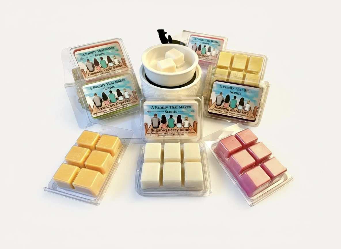 70 Scents- Strong Scent- Long Lasting - Eco-Friendly - Hand-Poured - Scented Wax Tarts- Choose Your Scent. Max Scent (Birthday Cake)