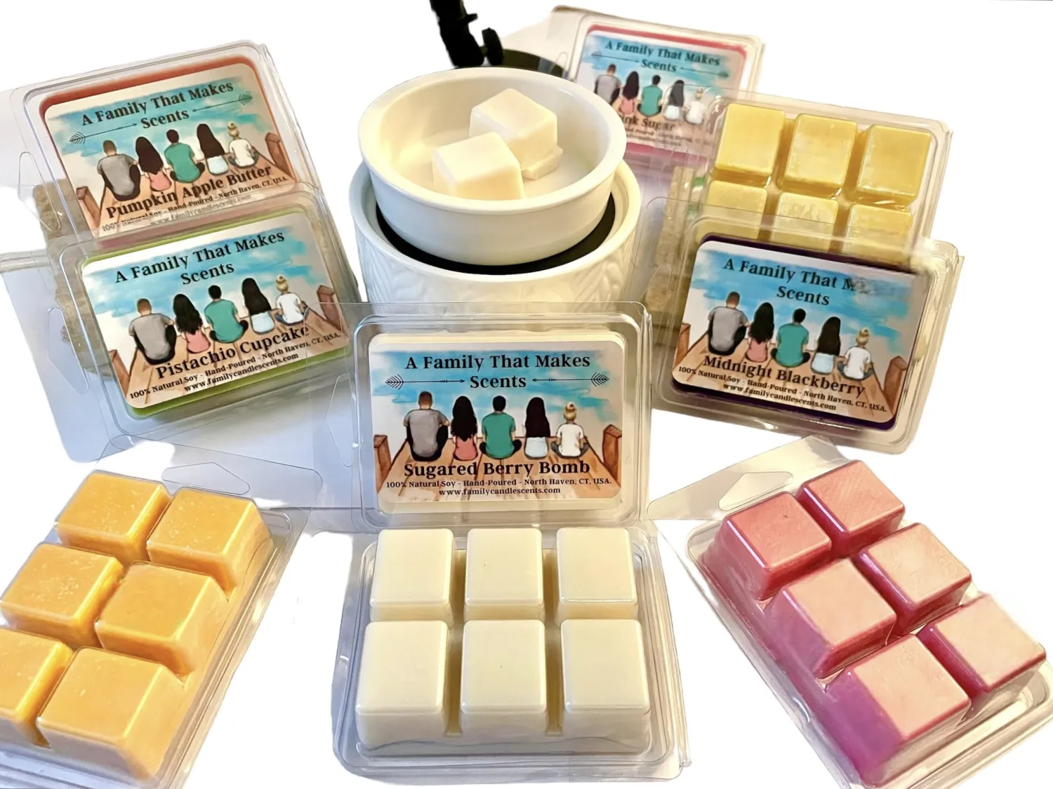 70 Scents- Strong Scent- Long Lasting - Eco-Friendly - Hand-Poured - Scented Wax Tarts- Choose Your Scent. Max Scent (Cranberry Tart)