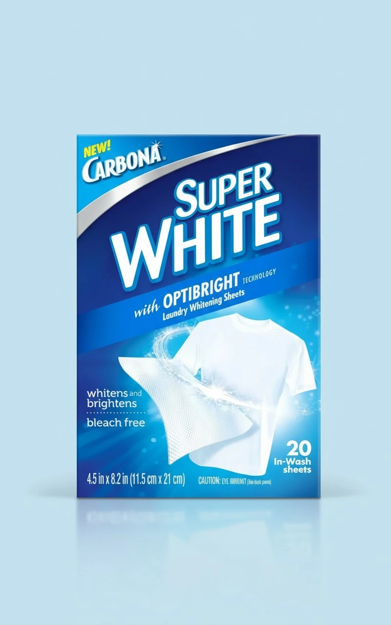Delta Carbona Super White Sheets, 20 Count