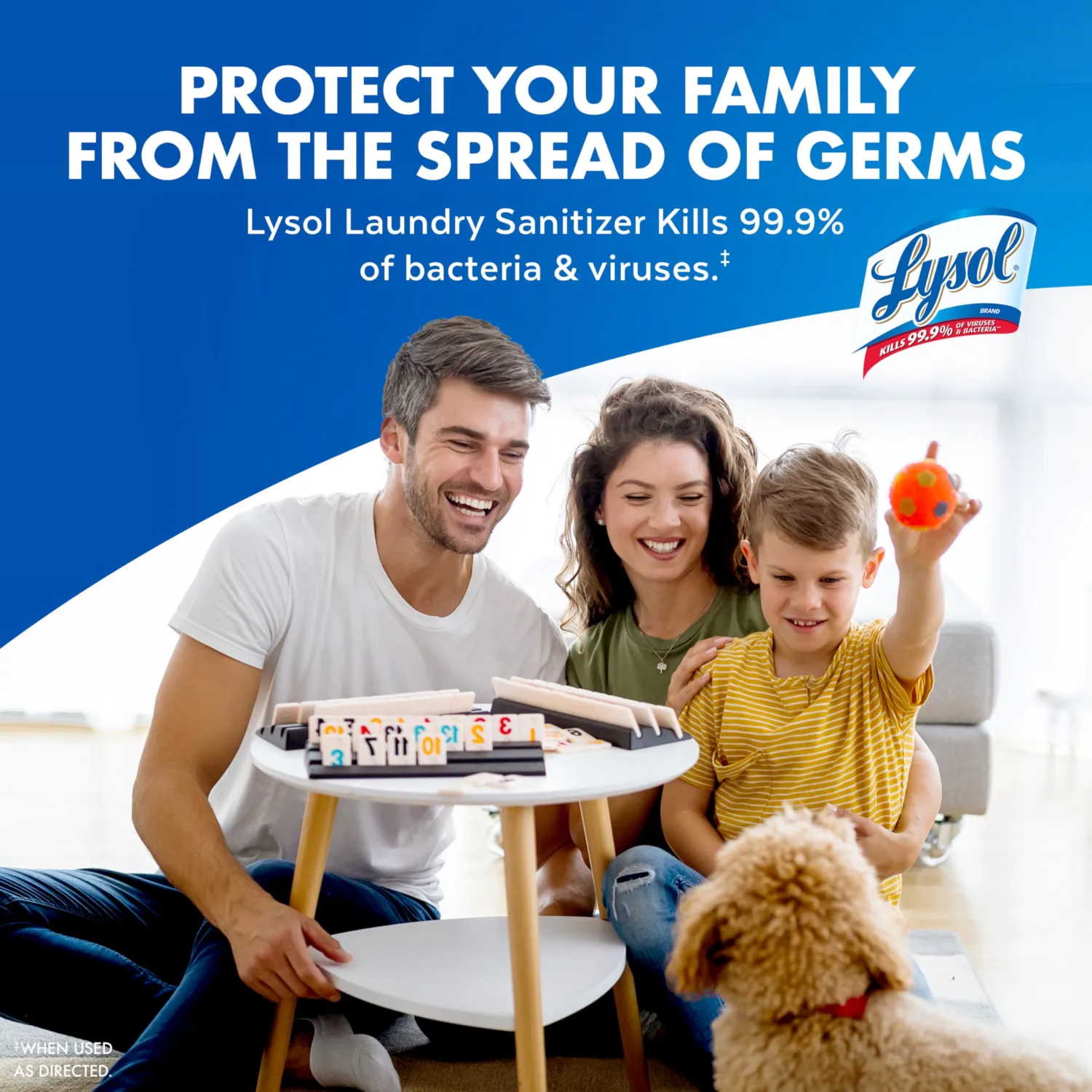Lysol Laundry Sanitizer Additive, Free & Clear, Free from Fragrance and Dyes, 0% Bleach Laundry Sanitizer, Bacteria-causing Laundry Odor Eliminator, Unscented, 90 Fl Oz (Pack of 1) - Package May Vary