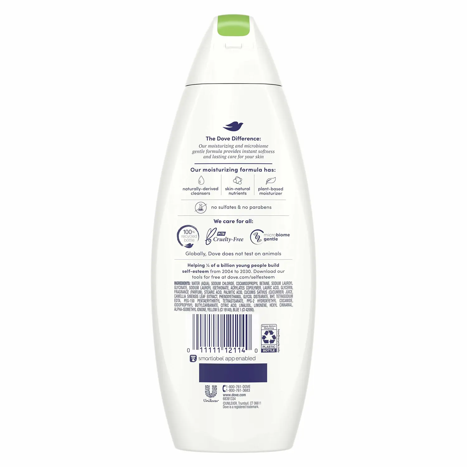 Dove go fresh Refreshing Body Wash Revitalizes and Refreshes Skin Cucumber and Green Tea Effectively Washes Away Bacteria While Nourishing Your Skin 12 oz
