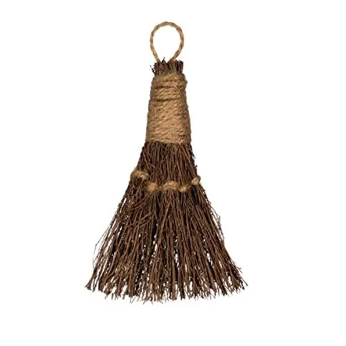 Cinnamon Broom 6" - Cinnamon Broomstick Scented 1 Pack -Mini Broom - Witches Broom Cinnamon Broomstick Decoration for Halloween - Cinnamon Broomstick - Mini Broomstick Scented Broom