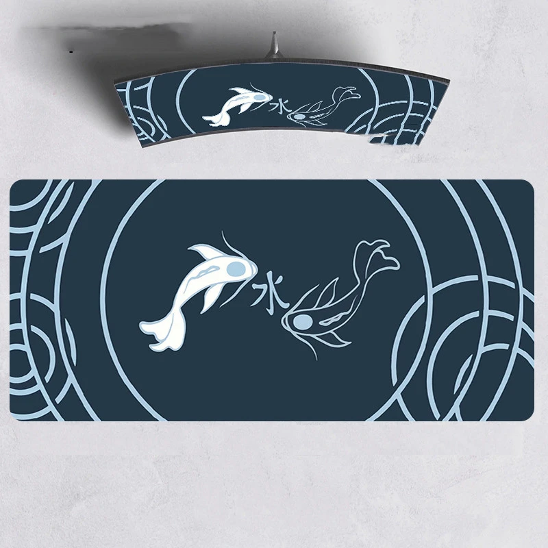 Fish Art Computer Gaming Desktop Mouse Pad