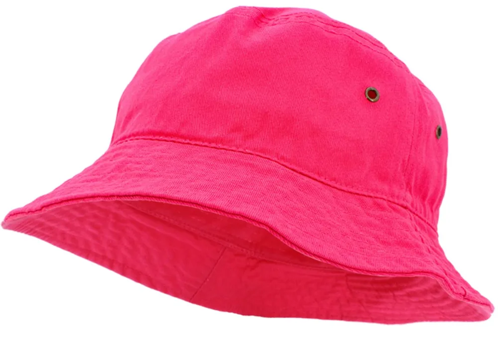 KBETHOS® 100% Cotton Washed Bucket Hat