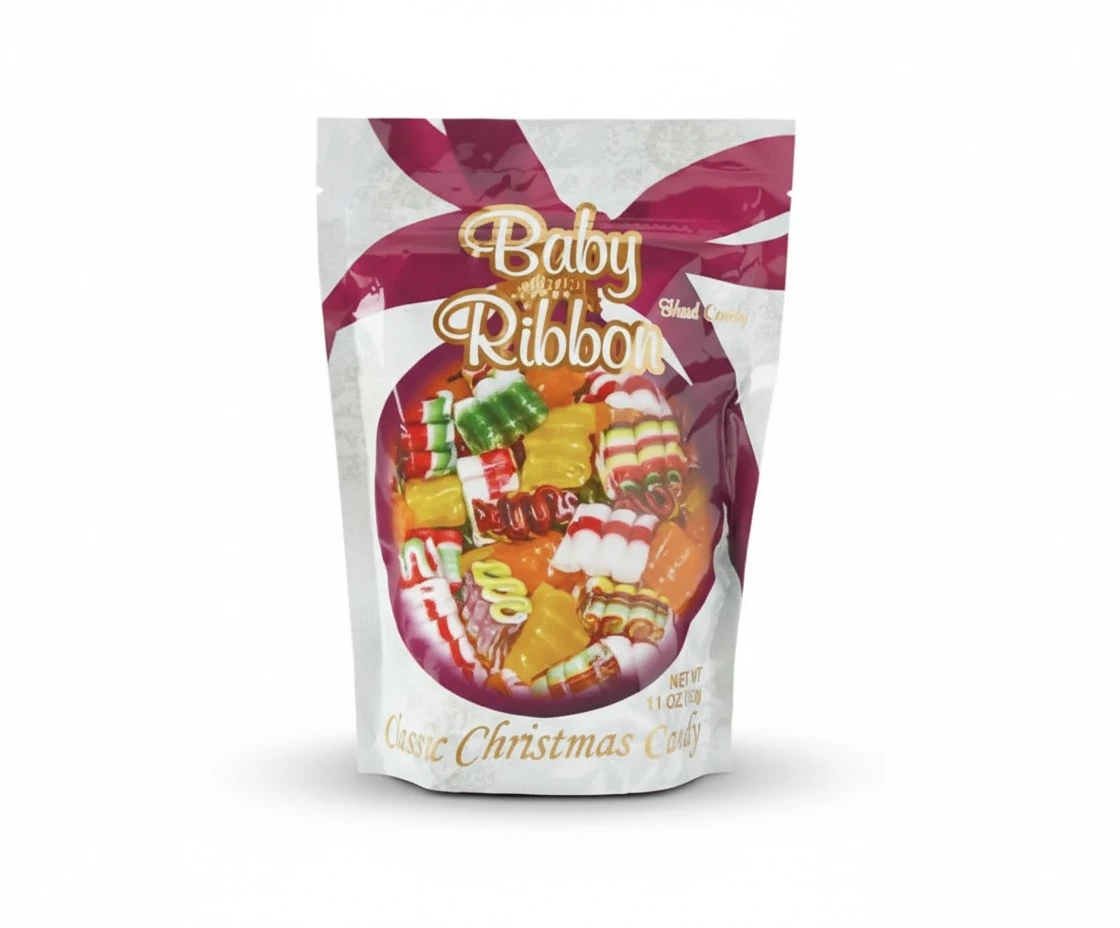 Primrose Baby Ribbon Hard Candy, Christmas Candy, 10 OZ