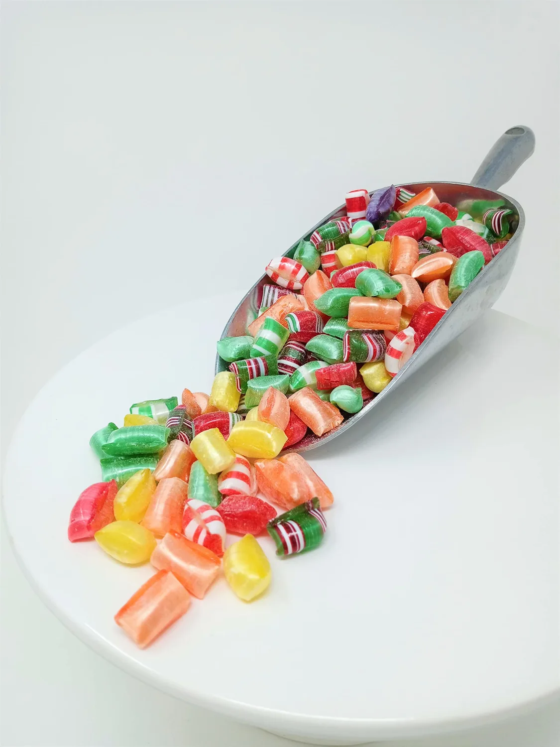 Christmas Rainbow Gems miniature fruit hard candy 1 pound