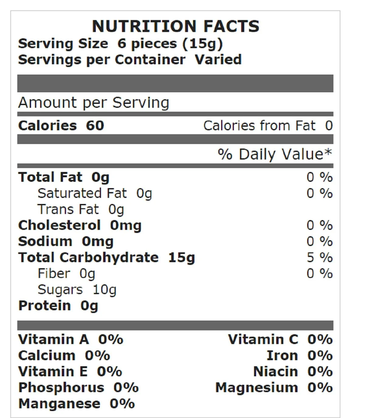 Primrose Cut Rock Candy, 16 Ounce