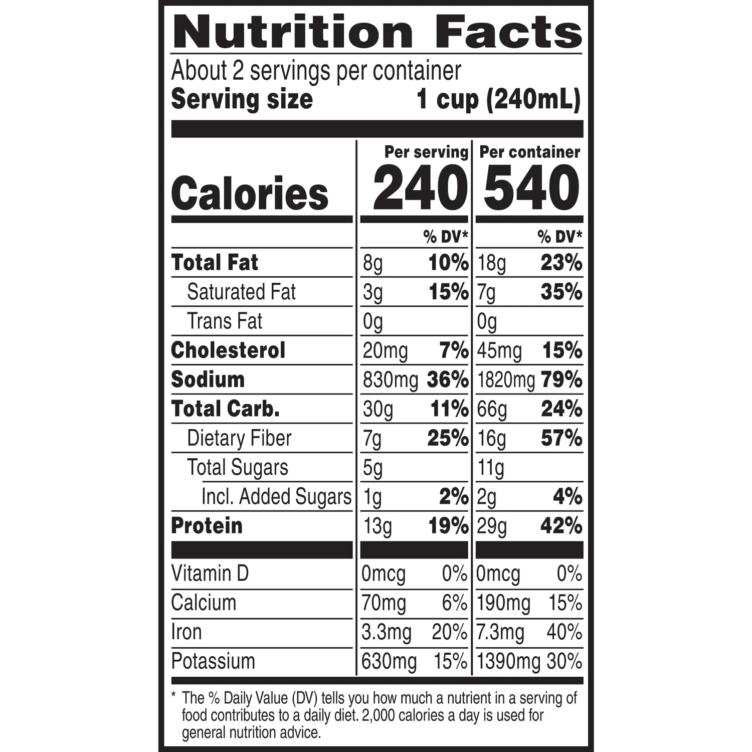 Campbell's Chunky Chili with Beans, 19 oz Can