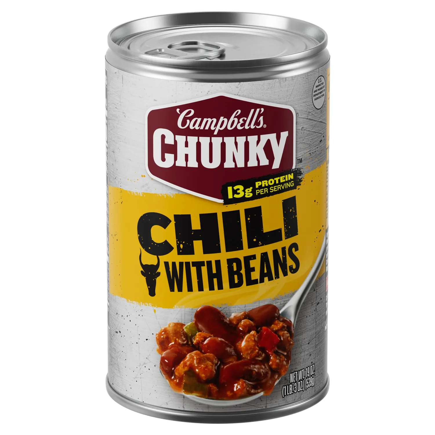 Campbell's Chunky Chili with Beans, 19 oz Can