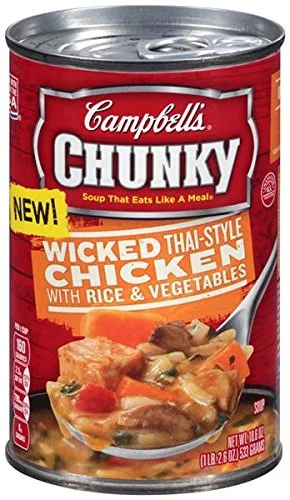 Campbell's Chunky Soup, Wicked Thai‑style Chicken (Pack of 6)