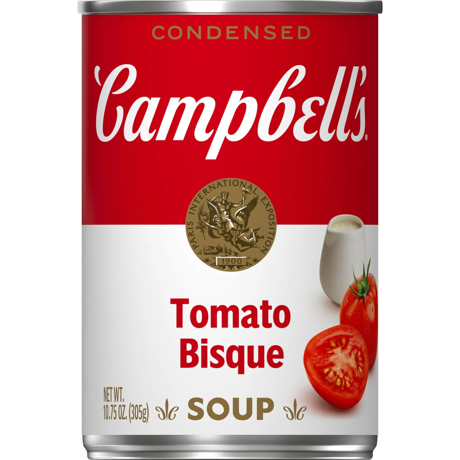 Campbell's Condensed Tomato Bisque Soup, 10.75 oz Can