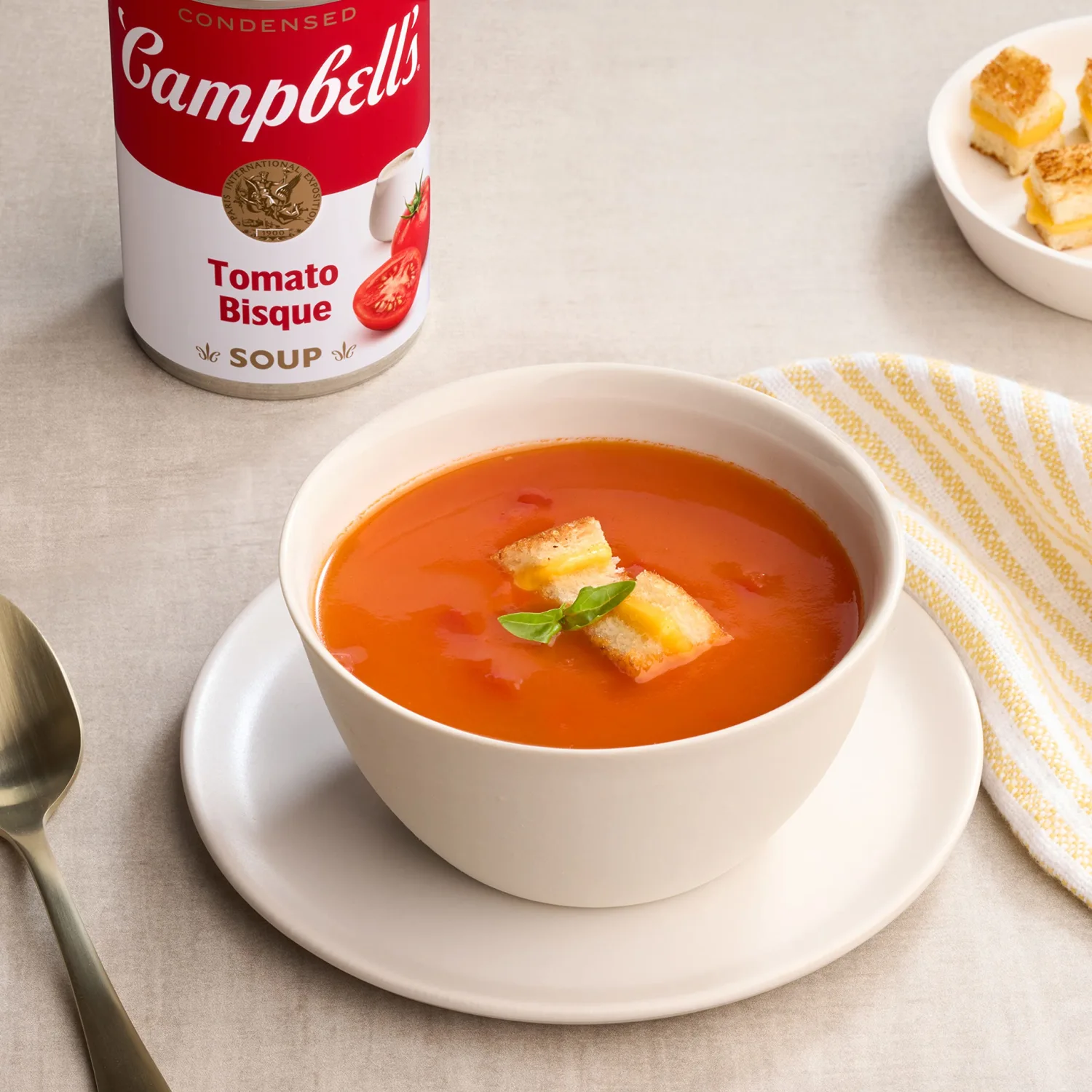Campbell's Condensed Tomato Bisque Soup, 10.75 oz Can
