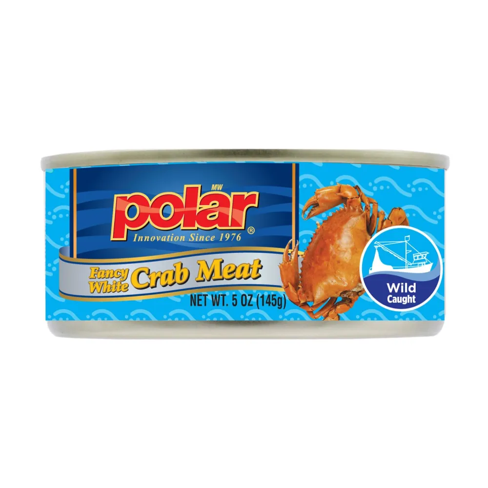 MW Polar Seafood, White Crab Meat, 5 oz (Pack of 12)