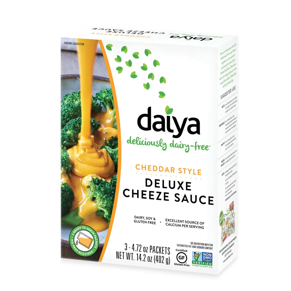 Daiya Cheddar Cheese Sauce, Dairy Free Vegan Cheese Sauce (Pack of 1)