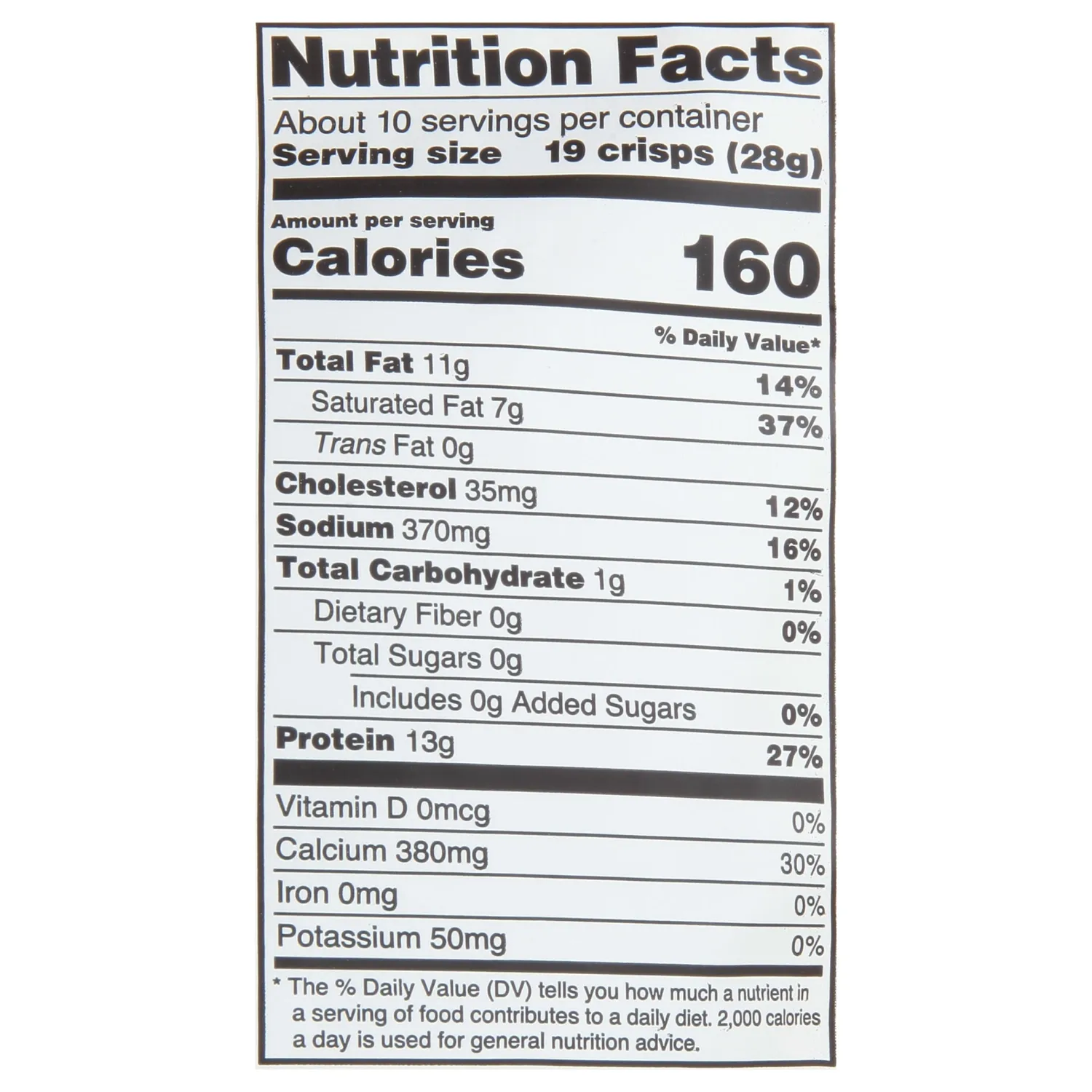 Parmcrisps Oven-Baked Everything Cheese Snack, 9.5 oz